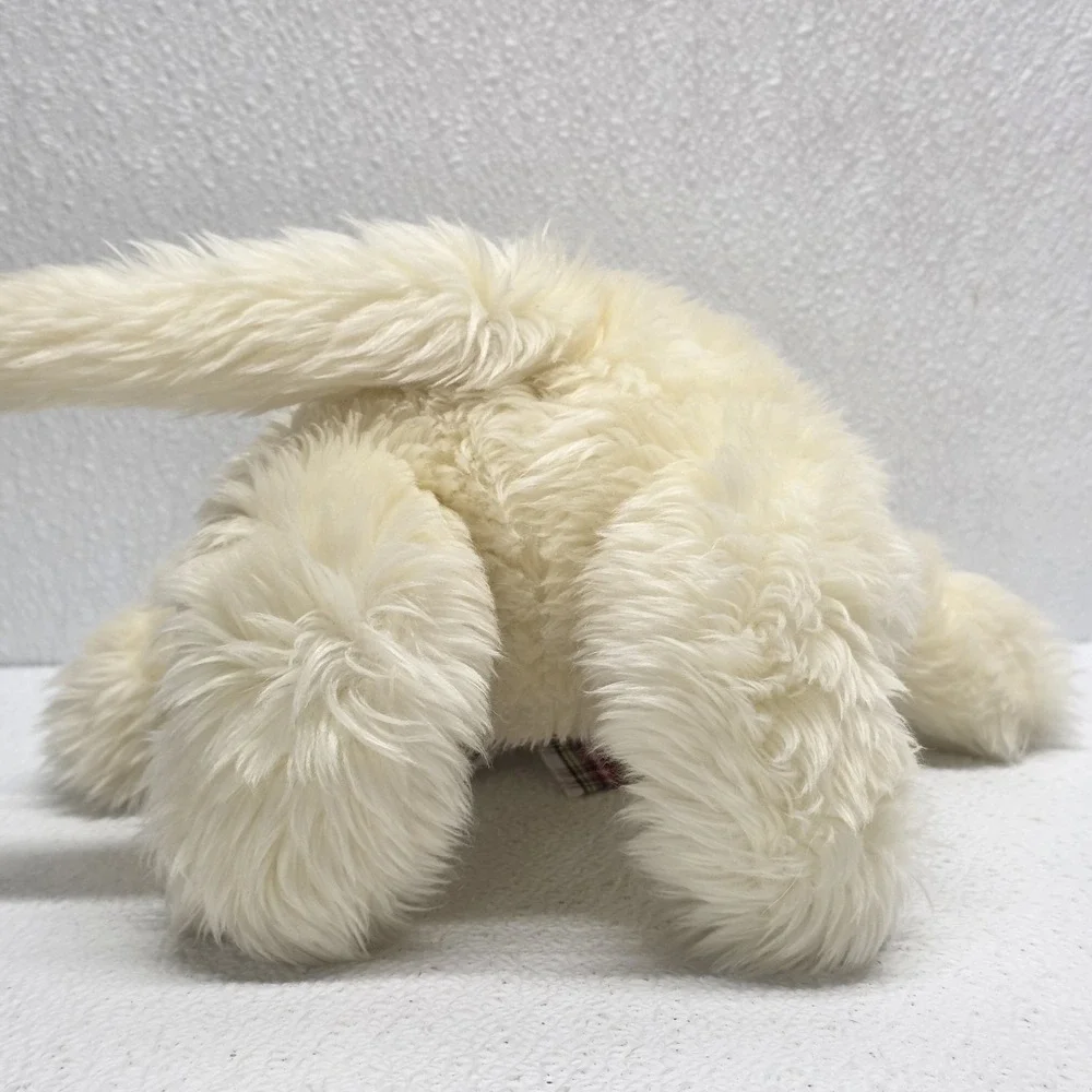 North American Bear Co. Shaggles White Cat Plush Vintage 1990